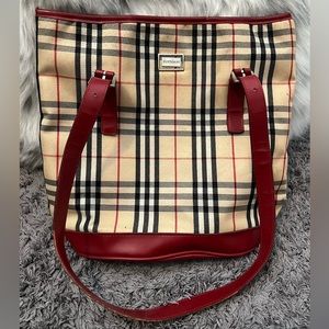 Multicolored Plaid Tote Bag